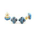 Celestial Blue Stud