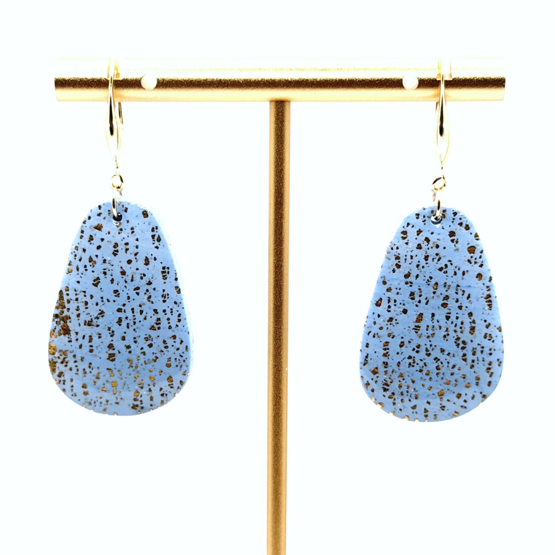 Celestial Blue Teardrop Hooks