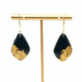 Obsidian Gold Hooks