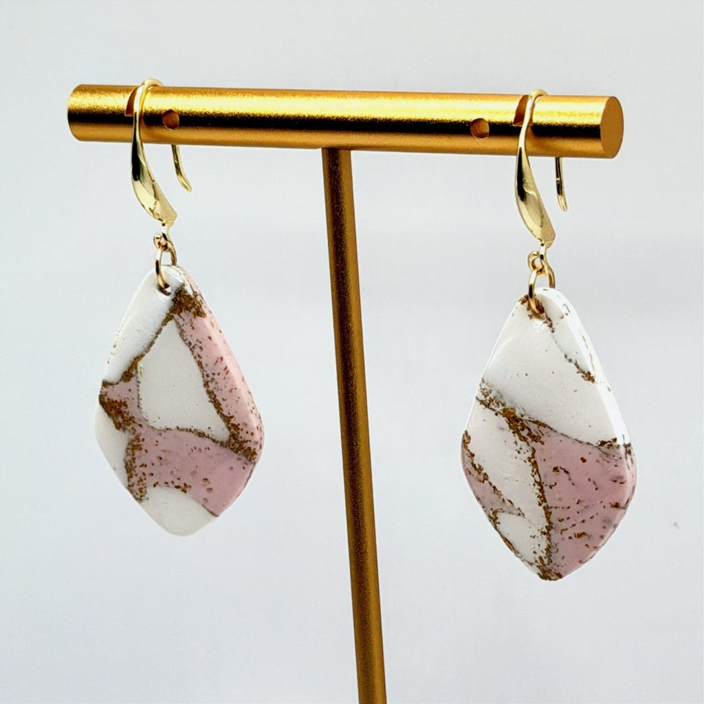 Aurora Blush Marble Hooks