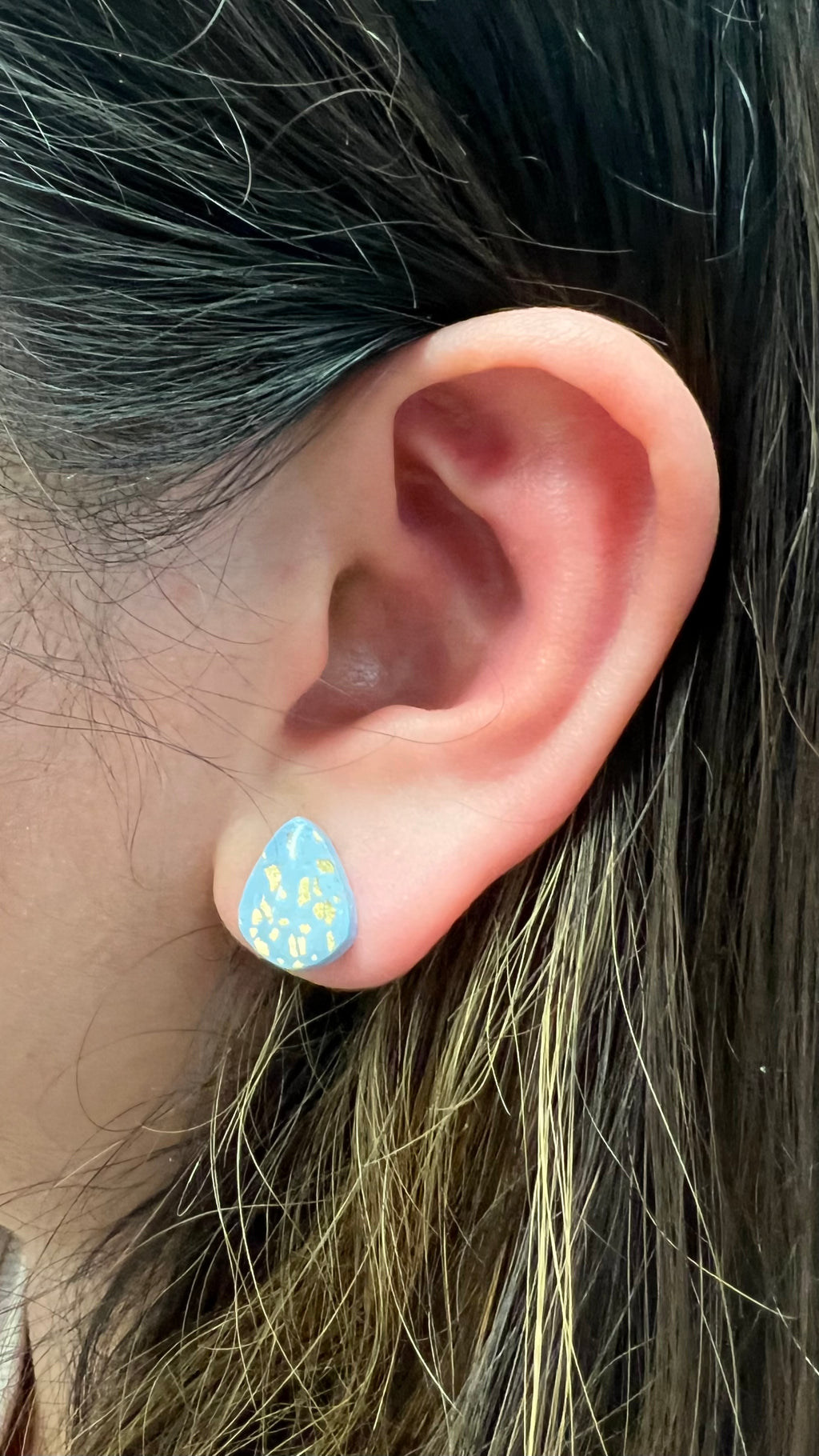 Celestial Blue Stud