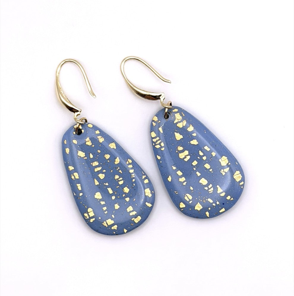 Celestial Blue Teardrop Hooks