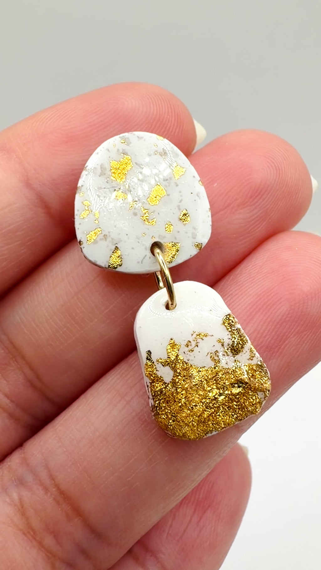 Lunar Glow Dangle Stud