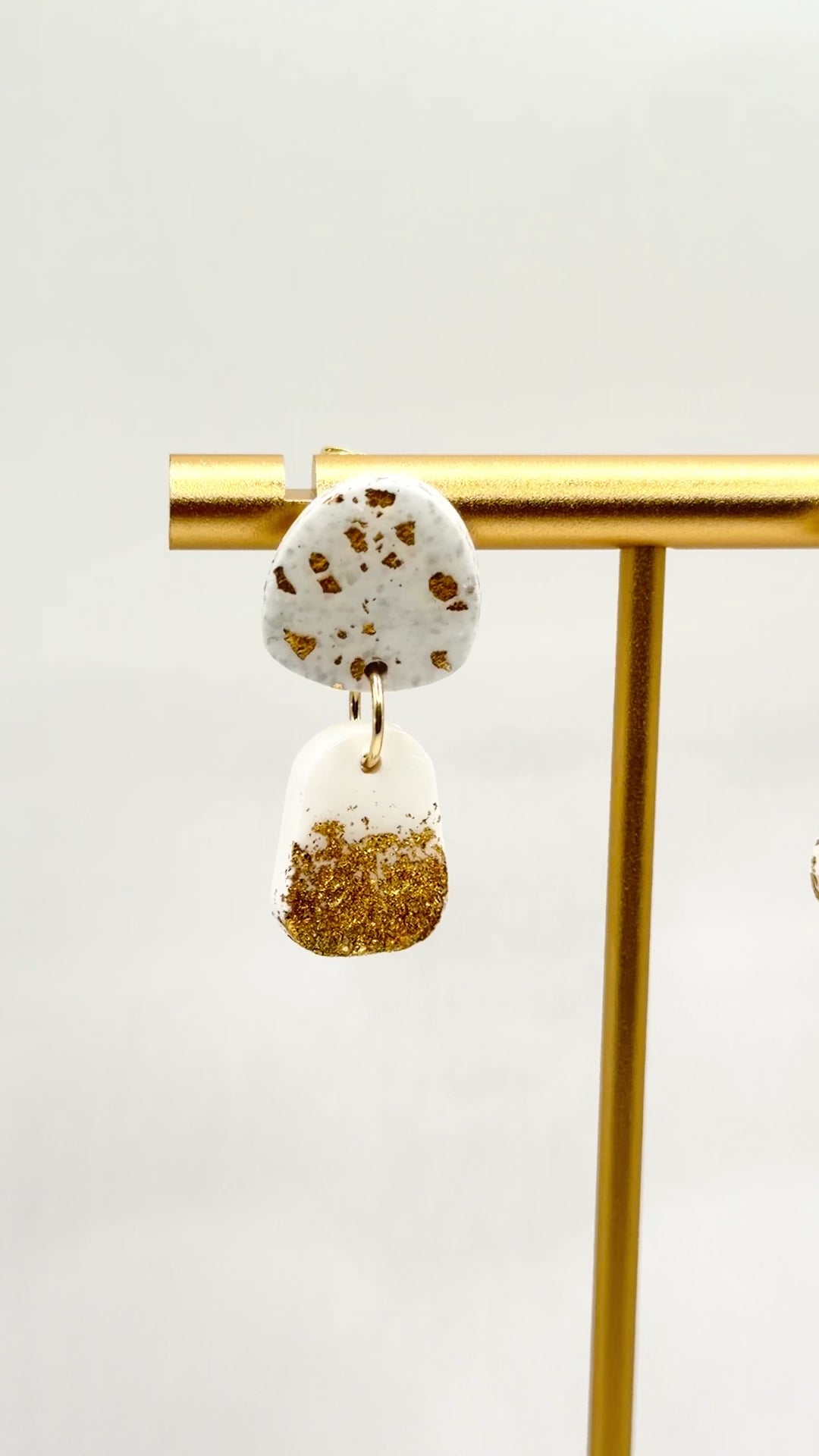 Lunar Glow Dangle Stud