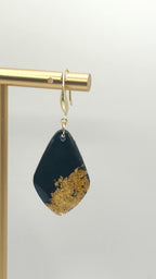 Obsidian Gold Hooks
