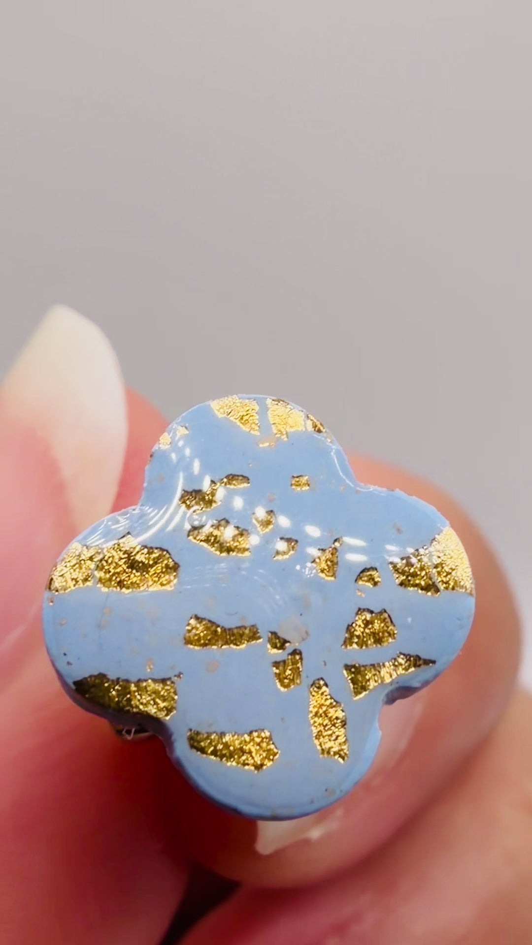 Celestial Blue Stud